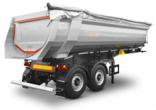 Billenőplatós/billencs félpótkocsikk Schwarzmüller 2-axle steel segment tipper semitrailer