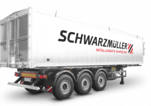 Billenőplatós/billencs félpótkocsikk Schwarzmüller 3-axle large-scale aluminium hollow profile tipper semitrailer