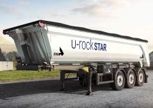 Billenőplatós/billencs félpótkocsikk Stas U-rockstar