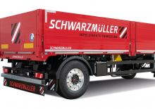 Billenőplatós/billencs pótkocsikk Schwarzmüller 2-axle platform trailer - building materials