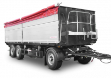 Billenőplatós/billencs pótkocsikk Schwarzmüller 3-axle 3-way tipper trailer - long-haul transport