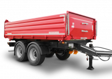 Billenőplatós/billencs pótkocsikk Schwarzmüller Centre-axle 3-way tipper trailer - building site