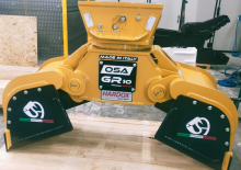 Bontási válogató megfogók OSA Demolition Equipment GR 10 