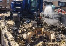 Bontási válogató megfogók Soosan SRG 200 