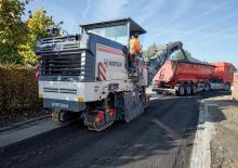Burkolatmarók Wirtgen W 150 Fi
