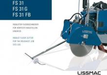 Burkolatvágók Lissmac FS 31 G