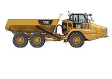 Csuklóvázas dömperek Caterpillar 730C