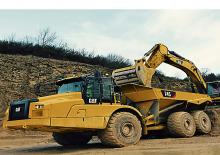 Csuklóvázas dömperek Caterpillar 745