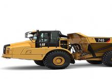 Csuklóvázas dömperek Caterpillar 745