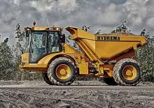 Csuklóvázas dömperek Hydrema 912FS