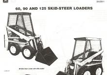 Csúszókormányzású rakodók John Deere Construction 125