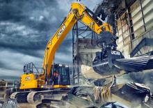 Csúszókormányzású rakodók JCB 210X LC