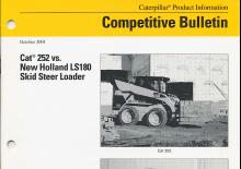 Csúszókormányzású rakodók Caterpillar 252