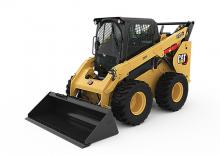 Csúszókormányzású rakodók Caterpillar 272D3