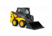 Csúszókormányzású rakodók John Deere Construction 312GR