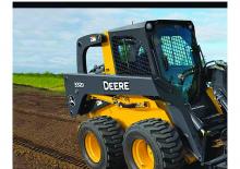 Csúszókormányzású rakodók John Deere Construction 318D