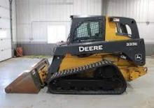 Csúszókormányzású rakodók John Deere Construction 333E