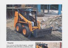 Csúszókormányzású rakodók Case 40XT