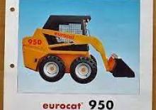 Csúszókormányzású rakodók Öswag Eurocat 950