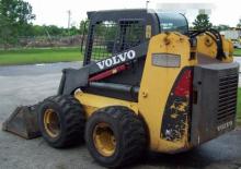 Csúszókormányzású rakodók Volvo MC110