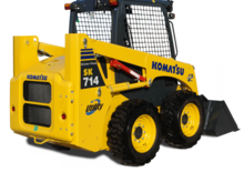 Csúszókormányzású rakodók Komatsu SK714-5