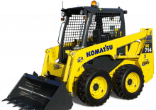 Csúszókormányzású rakodók Komatsu SK714-5