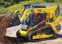 Csúszókormányzású rakodók Wacker Neuson ST27