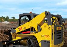 Csúszókormányzású rakodók Wacker Neuson ST50