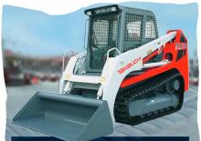 Csúszókormányzású rakodók Takeuchi TL 250
