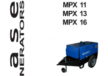 Dízel generátorok Mase MPX 13