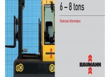Dízel oldalvillás taroncák Baumann BDX 80