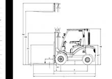 Dízel targoncák DanTruck 3425 DY