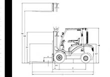 Dízel targoncák DanTruck 3430 DY