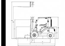 Dízel targoncák DanTruck 3435 DY