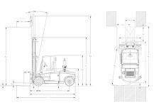 Dízel targoncák DanTruck 9689 Power +