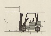 Dízel targoncák Doosan D 20 S 3