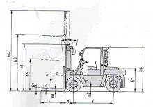 Dízel targoncák Nissan DF 05 A 60 U
