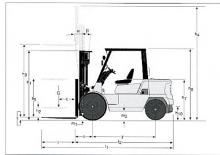 Dízel targoncák Nissan F 04 D 45 Q