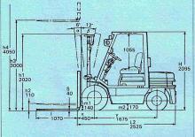 Dízel targoncák Komatsu FD 20 T 11