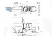 Dízel targoncák Mitsubishi FD 40 T