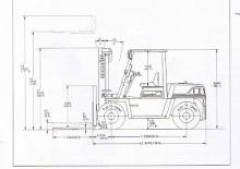 Dízel targoncák Komatsu FD 60-7