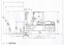 Dízel targoncák Komatsu FD 60 H 6