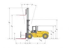 Dízel targoncák Hyster H 15.00 XM - 12