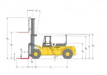 Dízel targoncák Hyster H 22.00 F