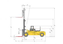 Dízel targoncák Hyster H 36.00 E