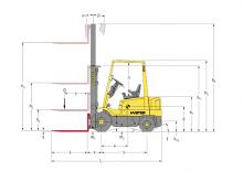 Dízel targoncák Hyster H1.50 XM