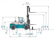 Dízel targoncák Konecranes SMV 10-600 B