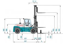 Dízel targoncák Konecranes SMV 16-600 B