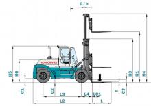 Dízel targoncák Konecranes SMV 25-1200 B