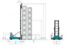 Dízel targoncák Konecranes SMV 52 G 4